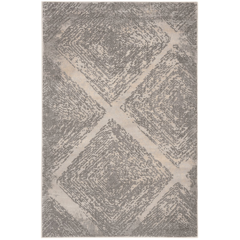 Wendi Performance Geometric Rug, Rectangle 4' x 6'