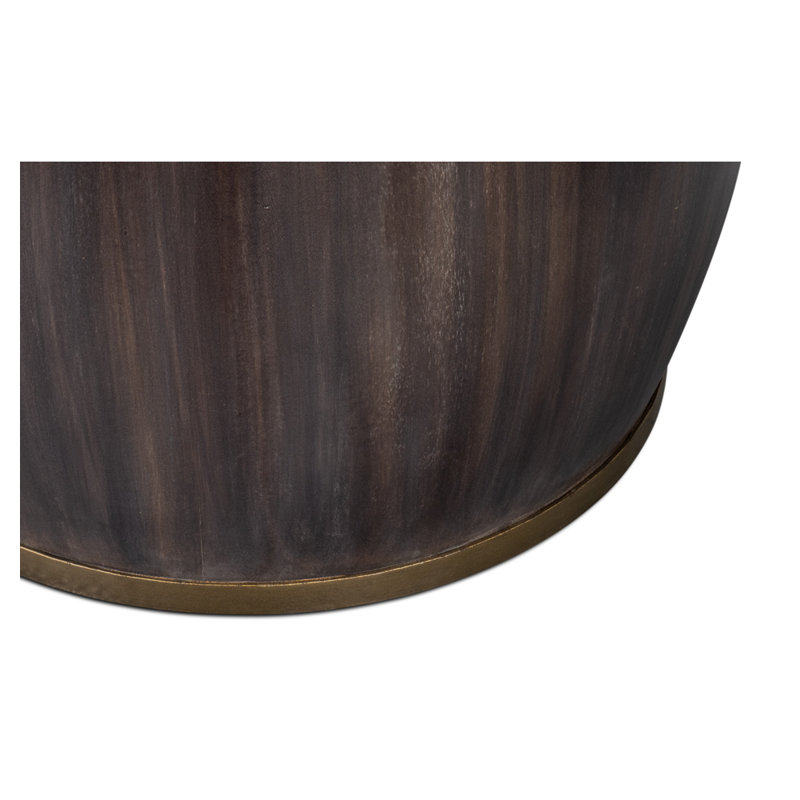Details Solid Wood End Table