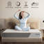 Matelas en mousse viscoélastique gélifiée mi-ferme-643448623