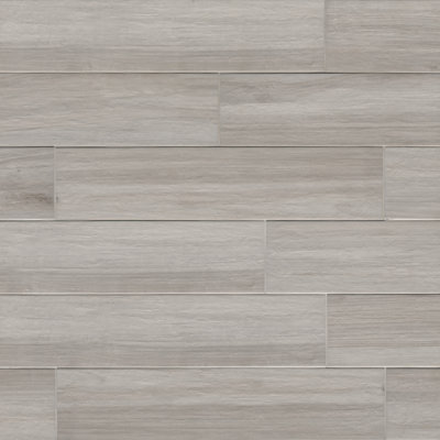 Havenwood Platinum 8 in. x 36 in. Matte Porcelain Wood Look Floor and Wall Tile