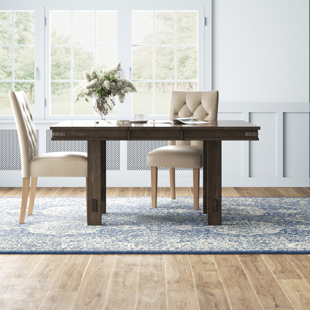 Saby Extendable Solid Wood Dining Table Gracie Oaks