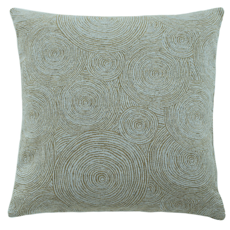 Addai Geometric Square Cushion Cover, Cream