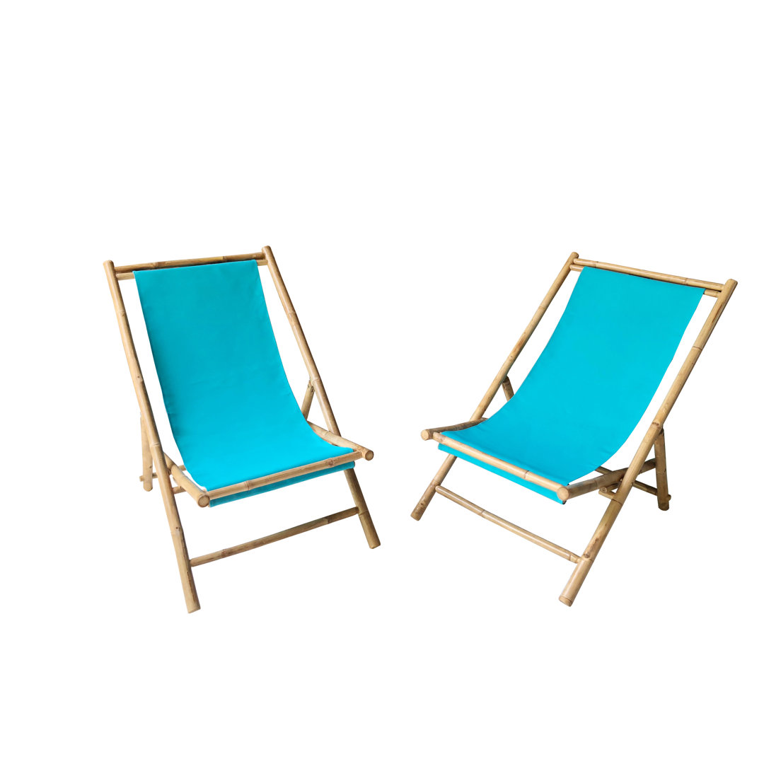 Hyland Folding Beach Chair Rosecliff Heights Fabric 