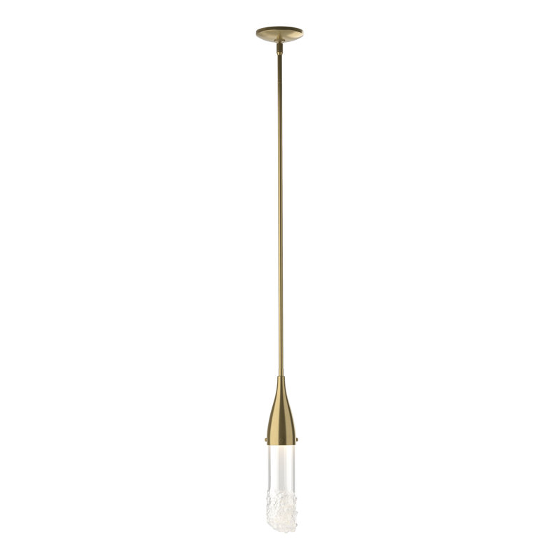 Fritz 1 - Light Single Cylinder Pendant, Modern Brass