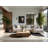 Soft Plush Durden Bronze Shield Spear Minimalist Area Rug in Beige – Black Binding-1715696421