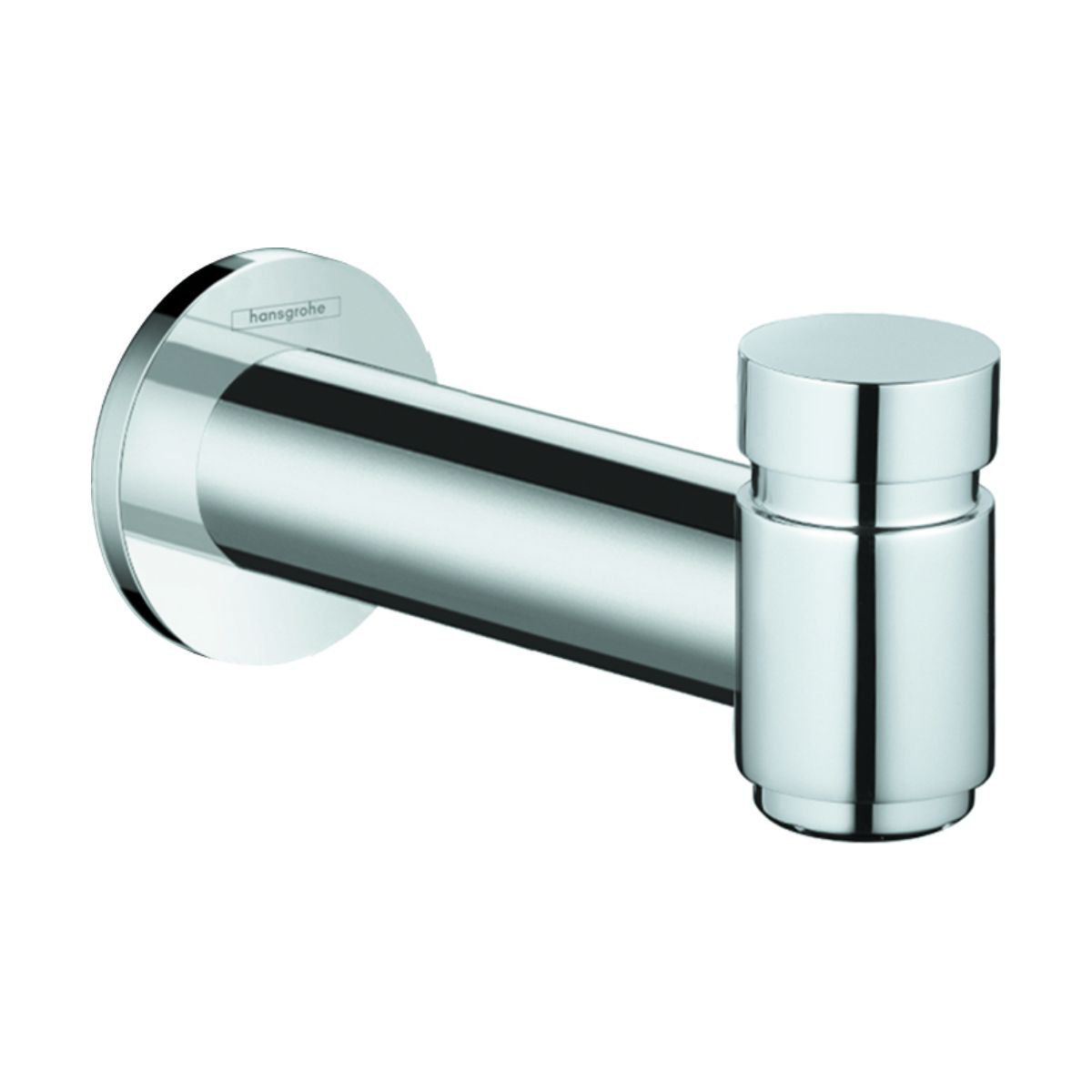 Talis S Wall-Mounted Tub Spout with Diverter, Chrome