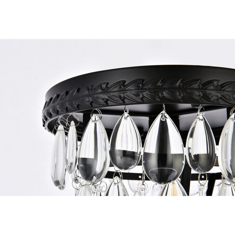Plafonnier encastré 9 lumières Beno, Noir