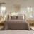 Ribbed Matelassé Cotton Coverlet Set-118098946-105905598
