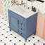 Meuble-lavabo avec 2 tiroirs et tablette réglable-799882196