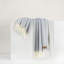 Crystal Blue Fiji Stripe Throw-1095484803