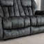 Quiteris 2 Piece Modern Oversized Manual Microfiber Reclining Living Room Set with Cupholders-1143036963