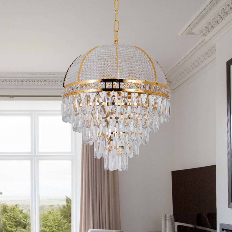 1 6 - Light Iron Empire Chandelier