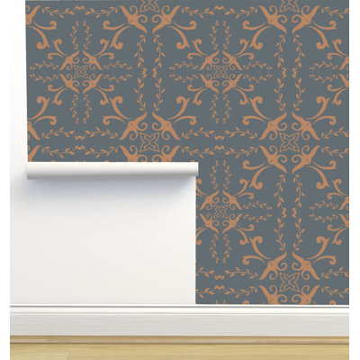 Rouleau de papier peint texturé L 12 pi x l 2 pi Monor Designs