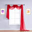  15 verges de long en tissu blanc pour les décorations de voûte de mariage ou les écharpes de fenêtre-839183682-839183691