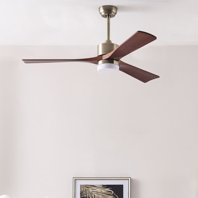 Kaytrin 130cm Ceiling Fan with LED Lights