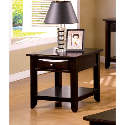 Table de bout avec rangement Enali