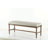 Alphus Linen Upholstered Bench-1741123427