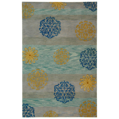 Tapis en laine touffeté à la main Charbonneau Drive