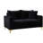 Naomi 58" Velvet Square Arm Loveseat-916879962