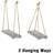Amberjack 4 Piece Triangle Floating Shelf