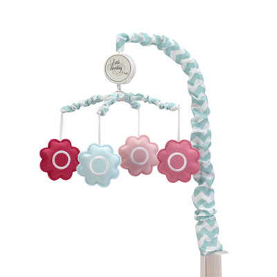 Malone Plants & Flowers Musical Crib Mobile