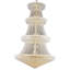Ston Easton - lustre unique à niveaux 56 avec accents en cristal-32478489-32478491