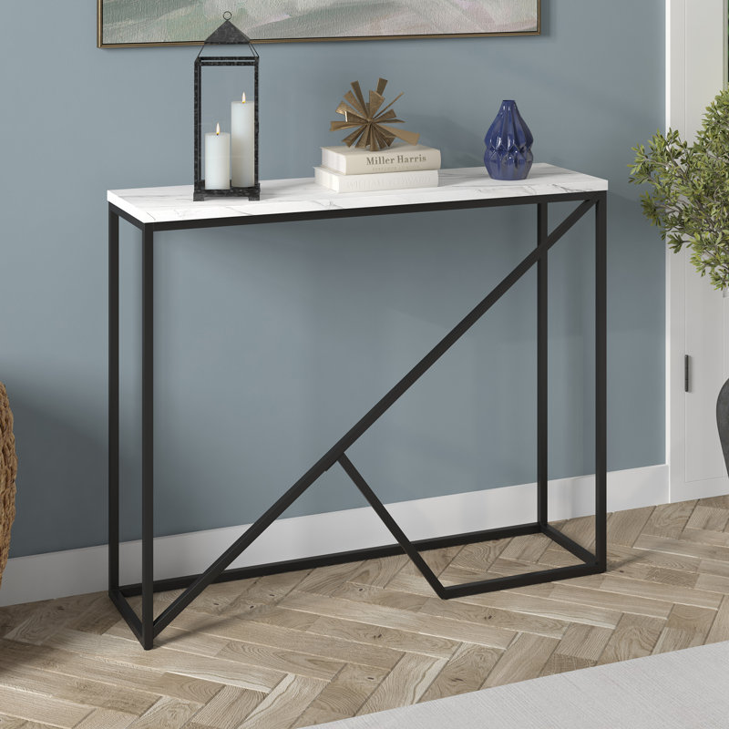 Jhoselyn 91.4cm Console Table, Black