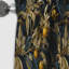 Motif de citronnier jaune et noir - Rideau floral - Rideau occultant floral - 1 panneau-107625558