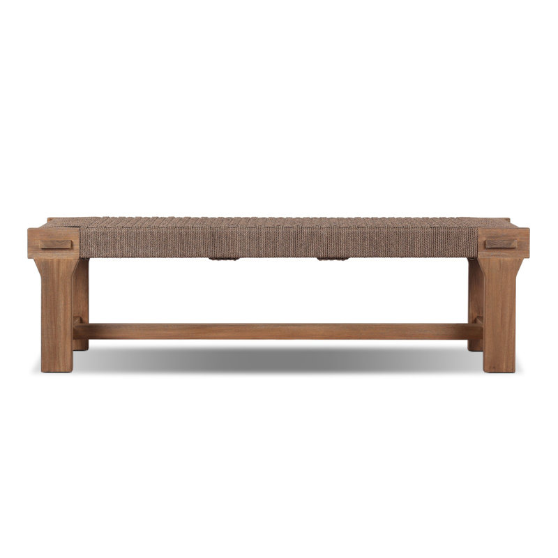 MOXIE Outdoor Teak Dining Bench
