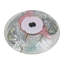 Solar LED Verdant Glass Bird Bath with Stand - Flamingo