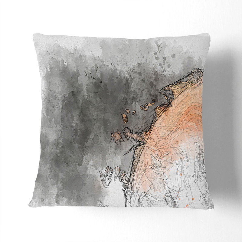 Square Cushion, 55cm H x 55cm W x 20cm D
