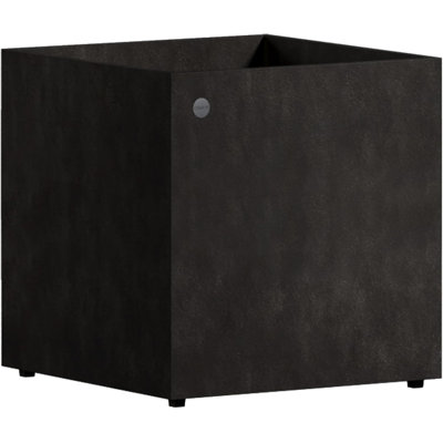 Reglito Cube Planter – Fiberglass Indoor/Outdoor and Weather-Resistant Large Planter