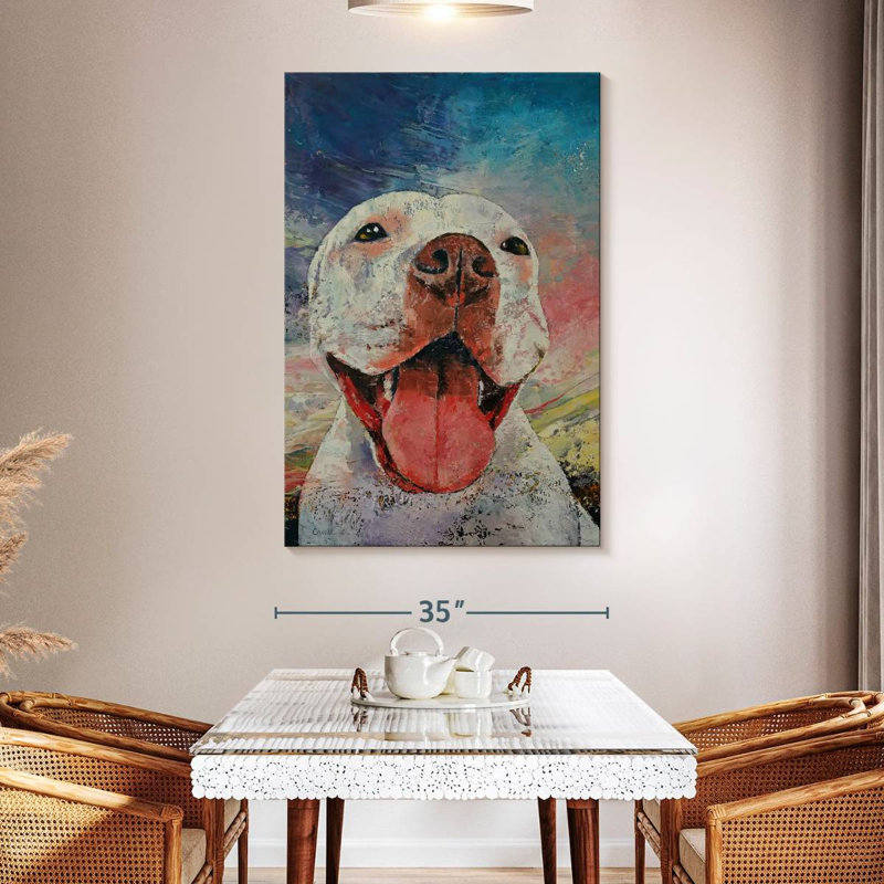 Brampt Pitbull, 51" H x 34" W