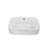 The Renovators Supply Inc. 16.37'' White Ceramic Rectangular Bathroom Sink