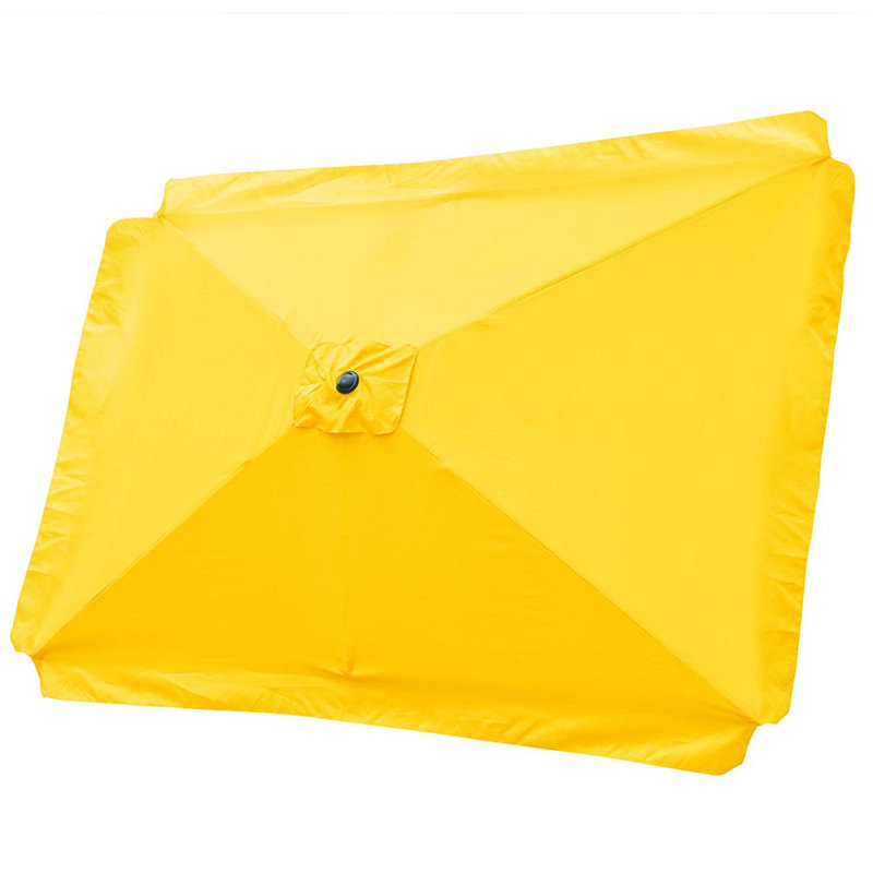 Parasol rectangulaire de remplacement pour auvent 6,5 x 10 pi Lanita, Jaune