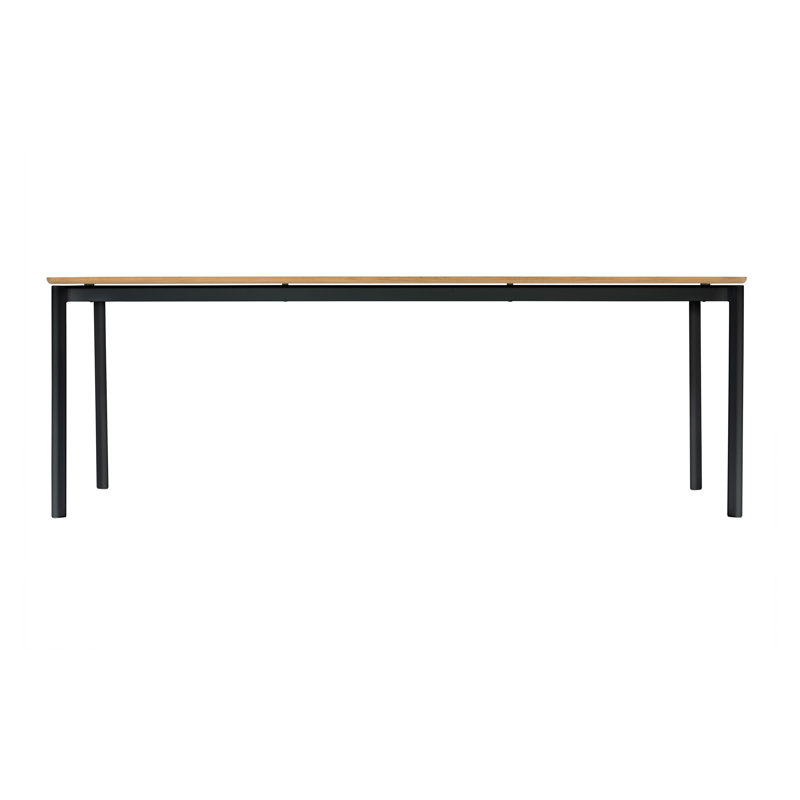 Around Dining Table, Forge Gray, 29" H x 85" W x 39" D