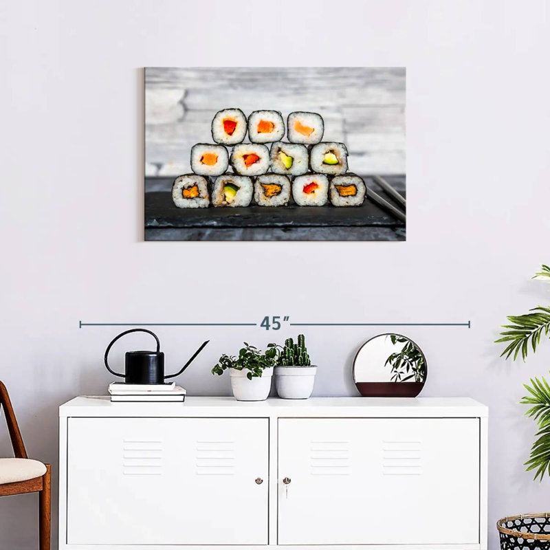 Sliced Sushi, 20" H x 30" W