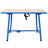 Foldable Work Bench,Workshop Tool Bench,Packing Table Mounting Table Assembly Table,660Lbs Load Capacity,for Workshop, Garage,Blue