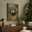 Badger in Woodland Boho - Wrapped Canvas-44352011-44352010