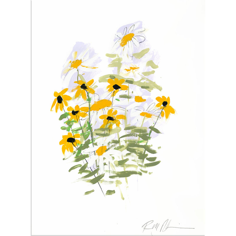 «White Glove Series - Susan and Daisy» par Robert Robinson - peinture sur toile tendue