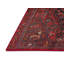 Tapis oriental en laine / polyester tissé à la machine oriental jaune clair / marron / noir-326345982