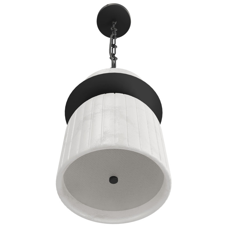 Westwood Alabaster Pendant, Matte Black