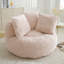 Grande chaise en velours côtelé avec bourre-670920490