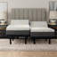 Matelas en mousse viscoélastique imprégnée de cuivre de 12 po Blissful Nights et base réglable E3-2115590951