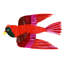 Red Bird by Eric Carle - Painting on Canvas-1556329365