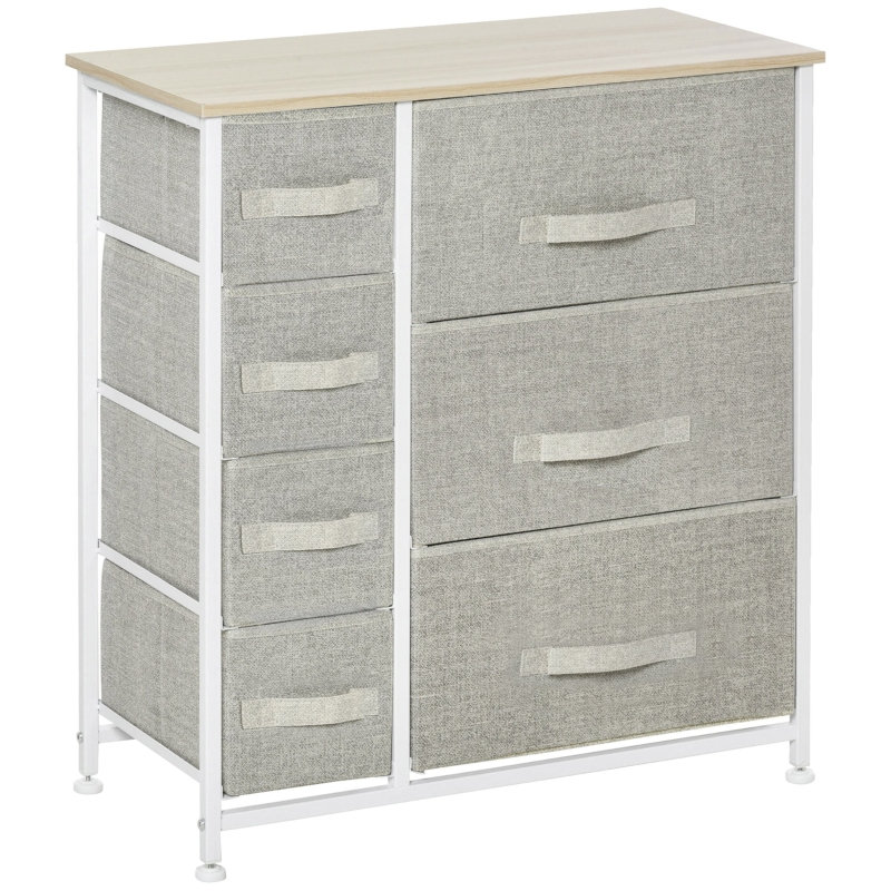 63.5 cm W Chest of 7 Drawers