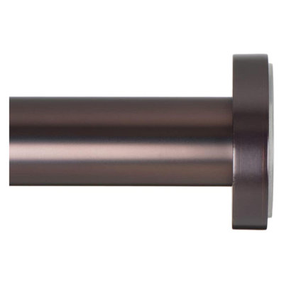 Shower Tension Curtain Rod - Adjustable Tension Rod For Shower Curtains, Bathroom, Or Windows, Easy To Install, No Drilling Required, Rustproof, Adjustable 54 To 90 Inch Oil Rubbed Bronze