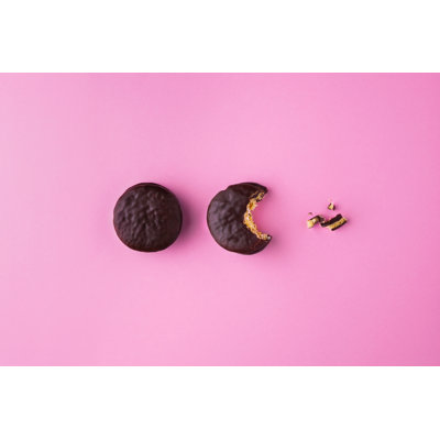 Macaroons Bite - Wrapped Canvas Print