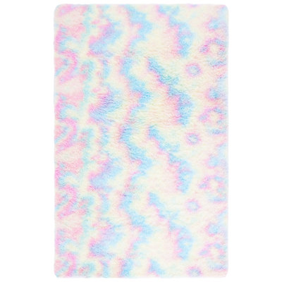 Zariyana Shag Performance Abstract Rug