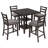 Eolus 4 - Person Trestle Dining Set-665579936